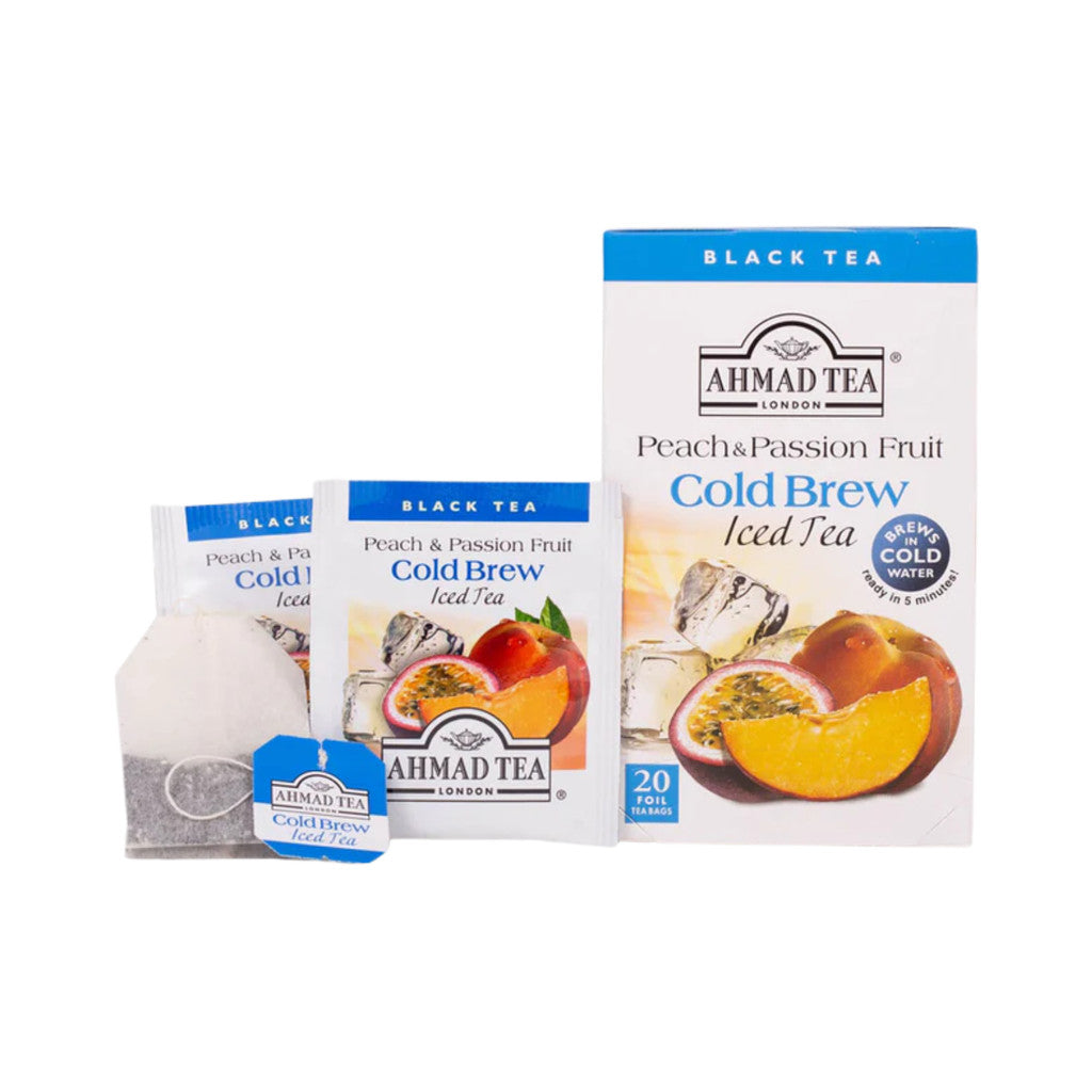 Ahmad Tea Peach & Passion Fruit Cold Brew Iced Tea 20s @ 2gr