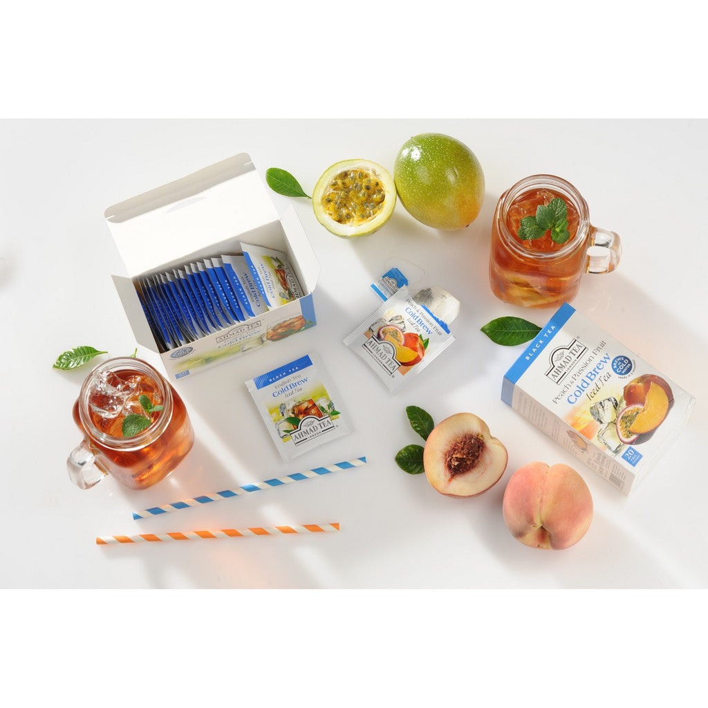 Ahmad Tea Peach & Passion Fruit Cold Brew Iced Tea 20s @ 2gr