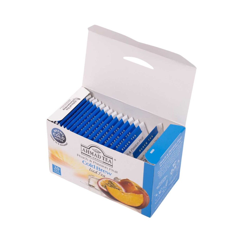 Ahmad Tea Peach & Passion Fruit Cold Brew Iced Tea 20s @ 2gr