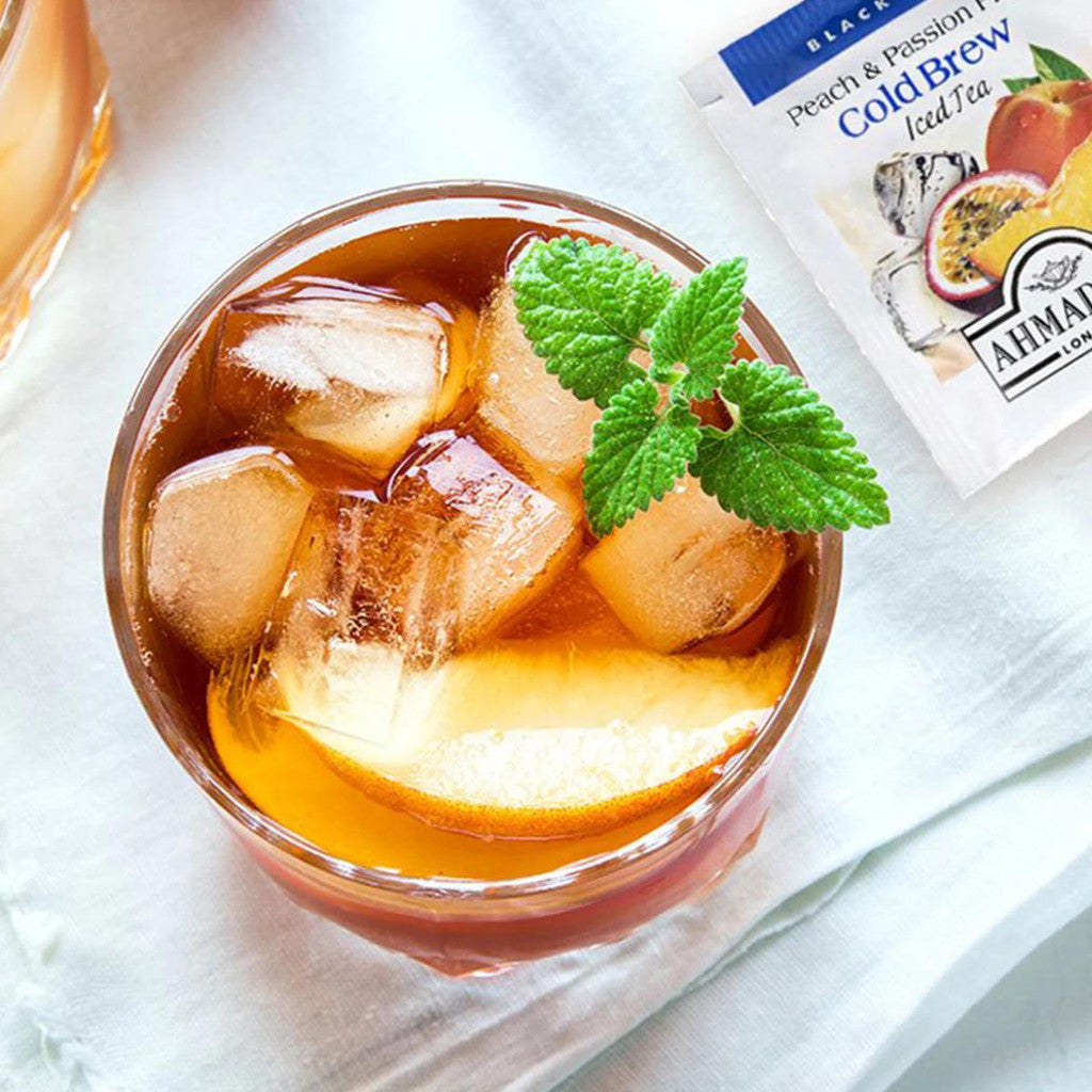 Ahmad Tea Peach & Passion Fruit Cold Brew Iced Tea 20s @ 2gr