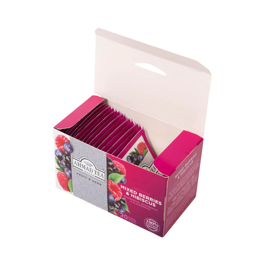 Ahmad Tea Mixed Berries & Hibiscus Infusion 20s @ 2gr