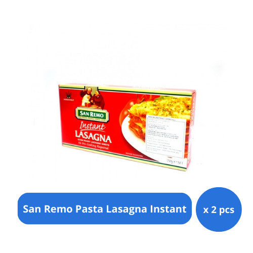 San Remo Pasta Lasagna Instant 250 gr x 2 pcs