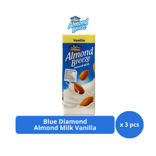 Blue Diamond Almond Milk Vanilla 180ml x 3 pcs
