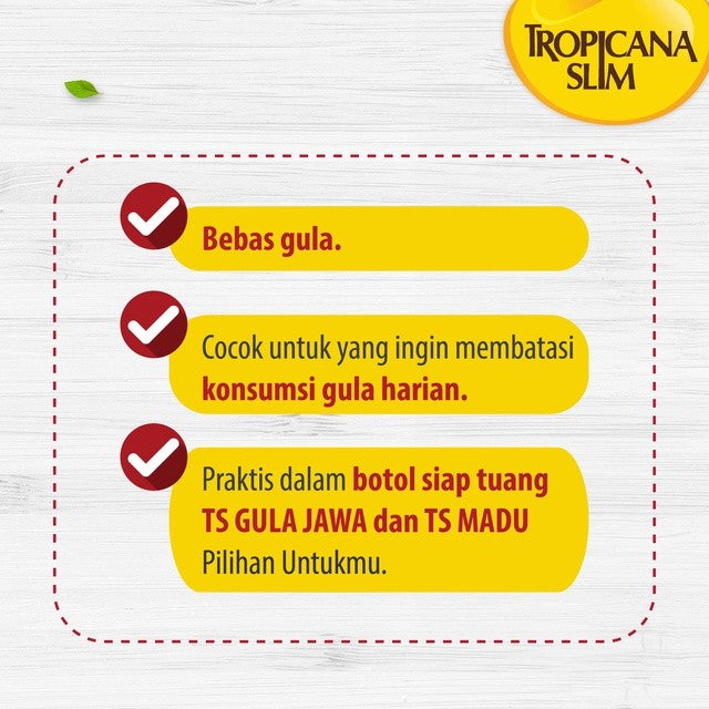 Tropicana Slim Topping Madu 350ml x 3 pcs