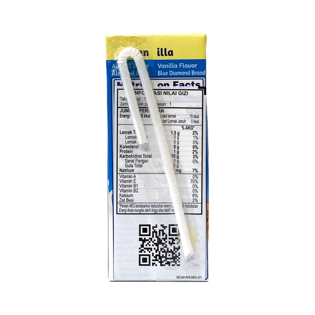 Blue Diamond Almond Milk Vanilla 180ml x 3 pcs