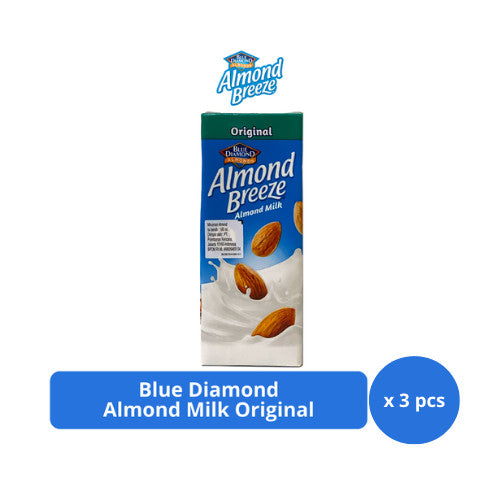 Blue Diamond Almond Milk Original 180ml x 3 pcs