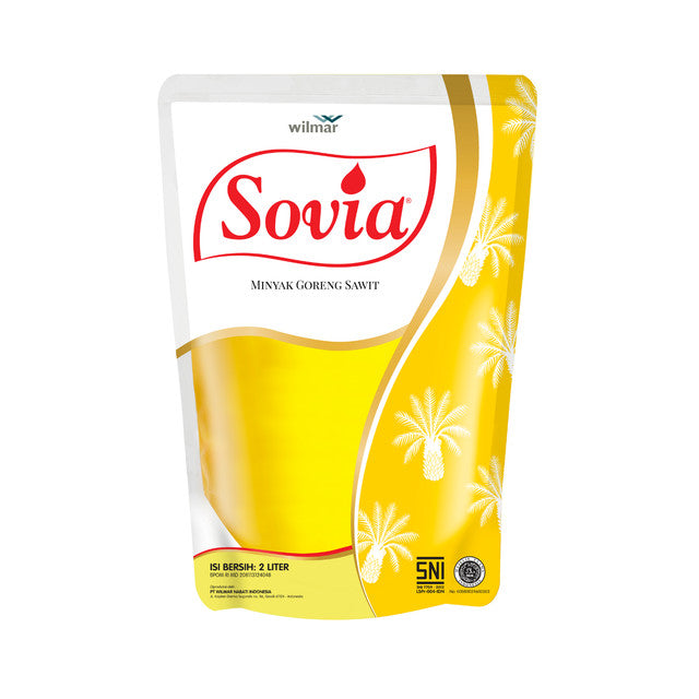 Sovia Minyak Goreng Sawit Pouch 2L x 3 pcs
