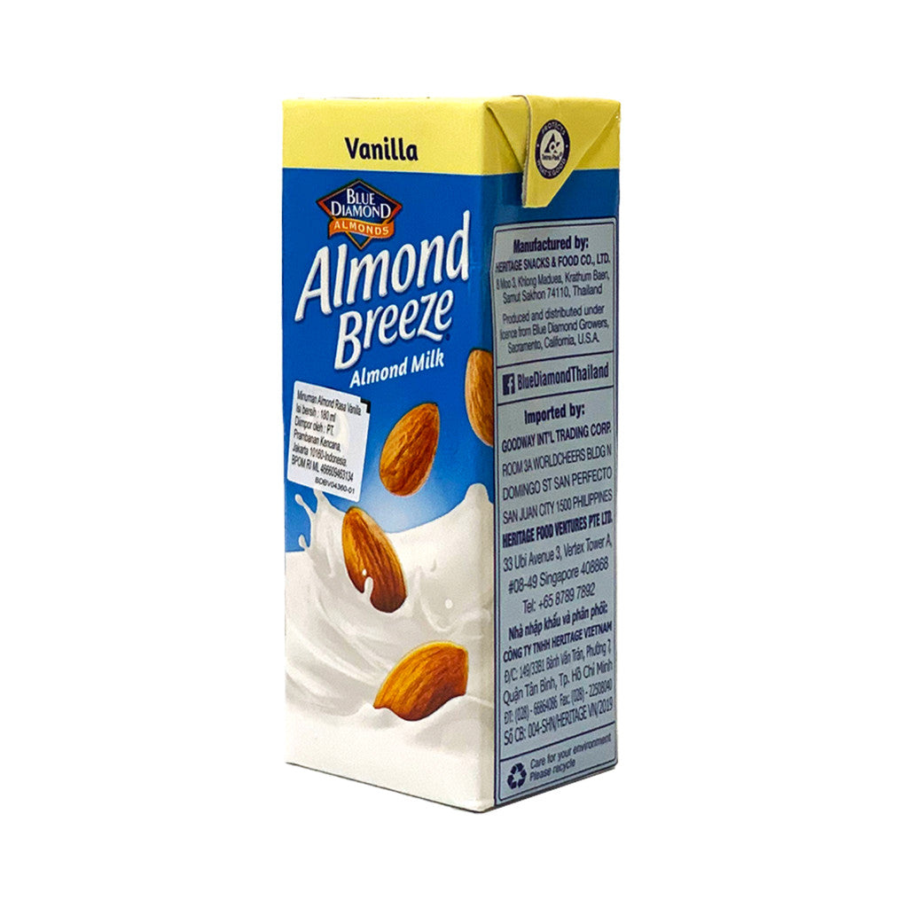 Blue Diamond Almond Milk Vanilla 180ml x 3 pcs