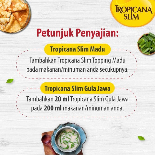 Tropicana Slim Topping Madu 350ml x 3 pcs