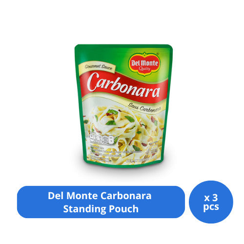 Del Monte Carbonara Standing Pouch x 3 pcs