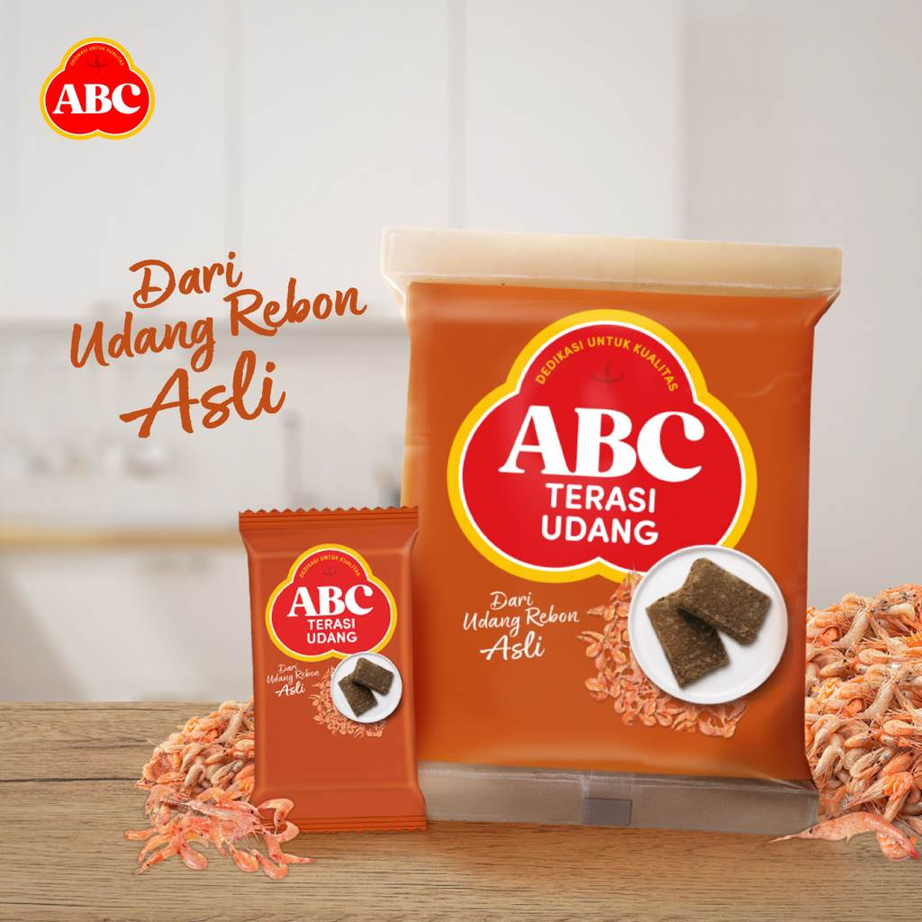 ABC Terasi Udang 20 x 3.8 g - Multi Pack 6 pcs
