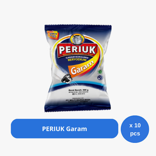 PERIUK Garam 500 Gram x 10 pcs