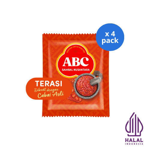 ABC Sambal Nusantara Terasi 10 x 18 g (4 pack)