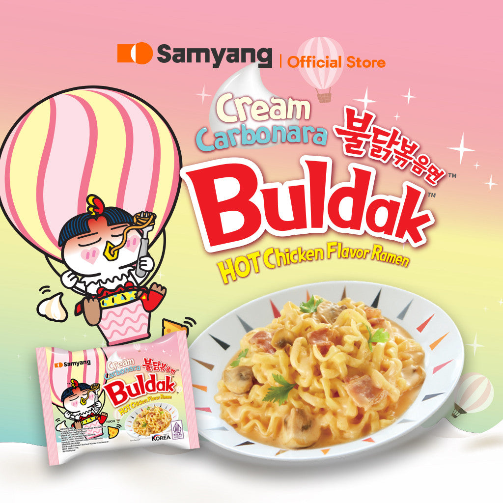 Buldak Ramen Cream Carbonara x 3 pcs