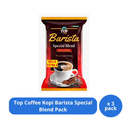 Top Coffee Kopi Barista Special Blend Pack 25 gr isi 6 + 3 pcs (3 pack)