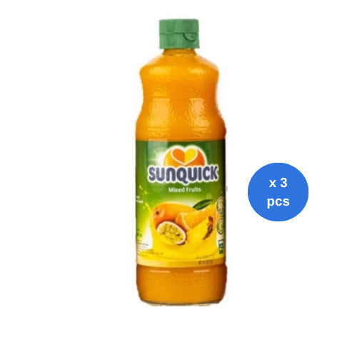 Sunquick Mix Fruit Standard 300 ml x 3 pcs
