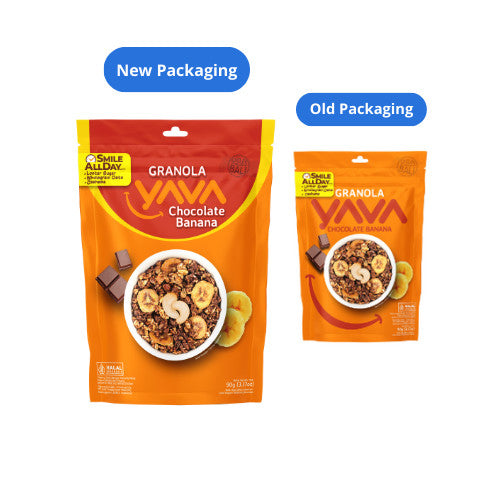 YAVA YA'Bites Chocolate Banana 35g x 3 pcs