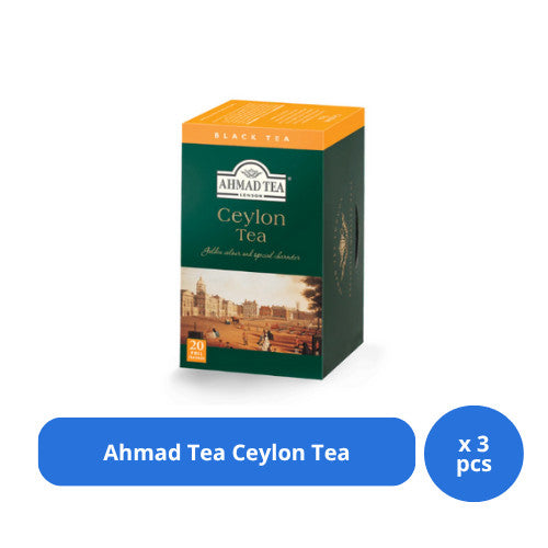 Ahmad Tea Ceylon Tea 20s @ 2gr x 3 pcs