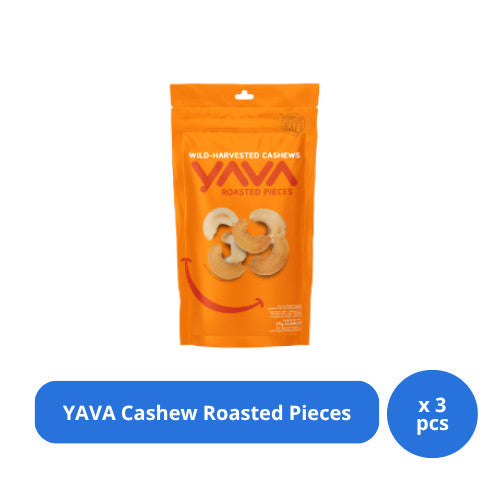 YAVA Cashew Roasted Pieces 75g x 3 pcs