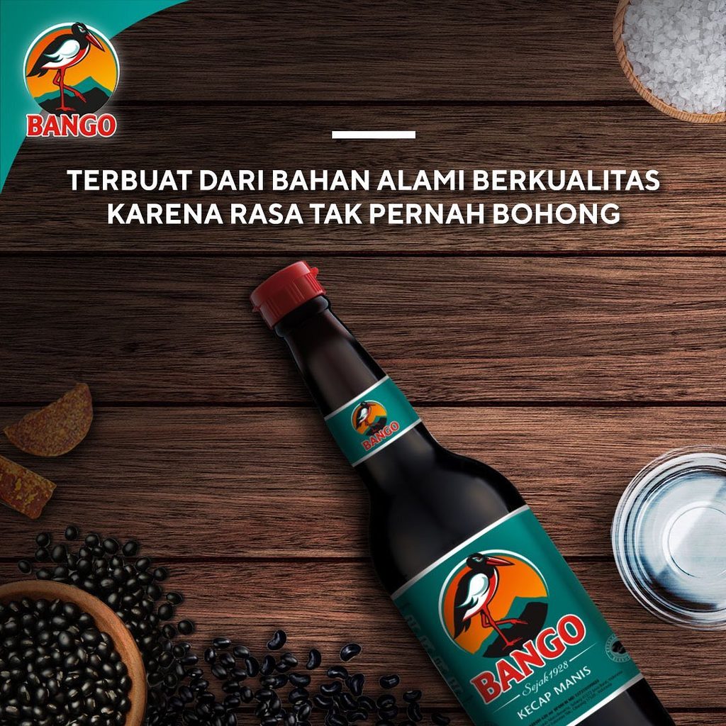 Bango Kecap Manis Botol 865G x2