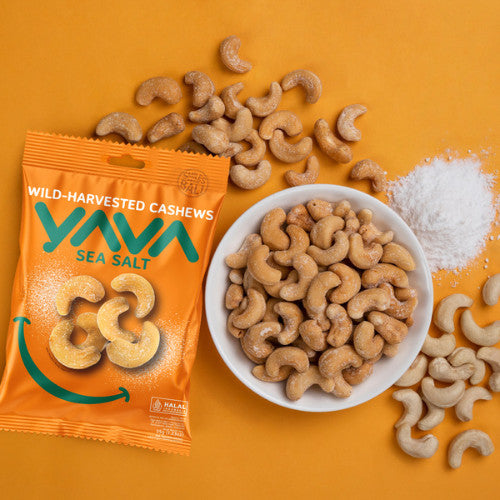 YAVA Cashew SeaSalt 32g x 2 pcs
