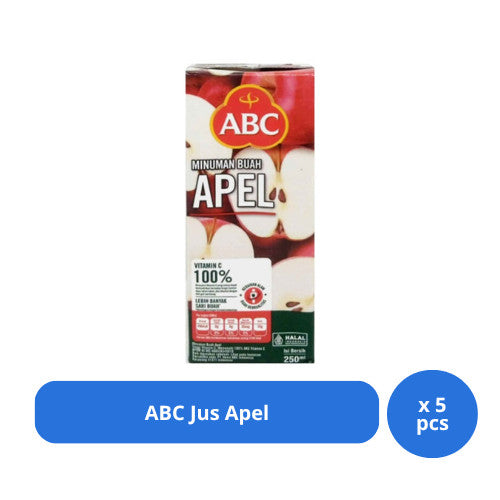 ABC Jus Apel 250 mL x 5 pcs