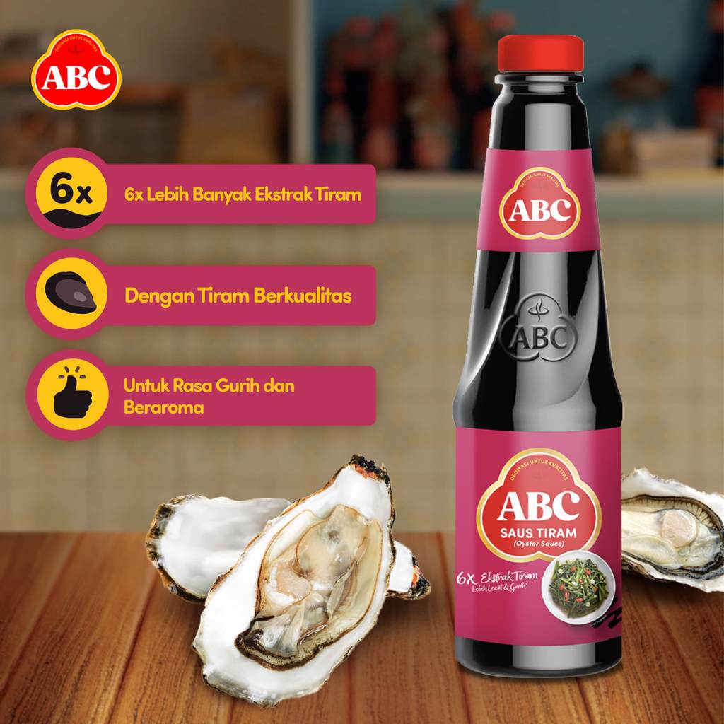 ABC Saus Tiram 420 ml - Multi Pack 24 pcs