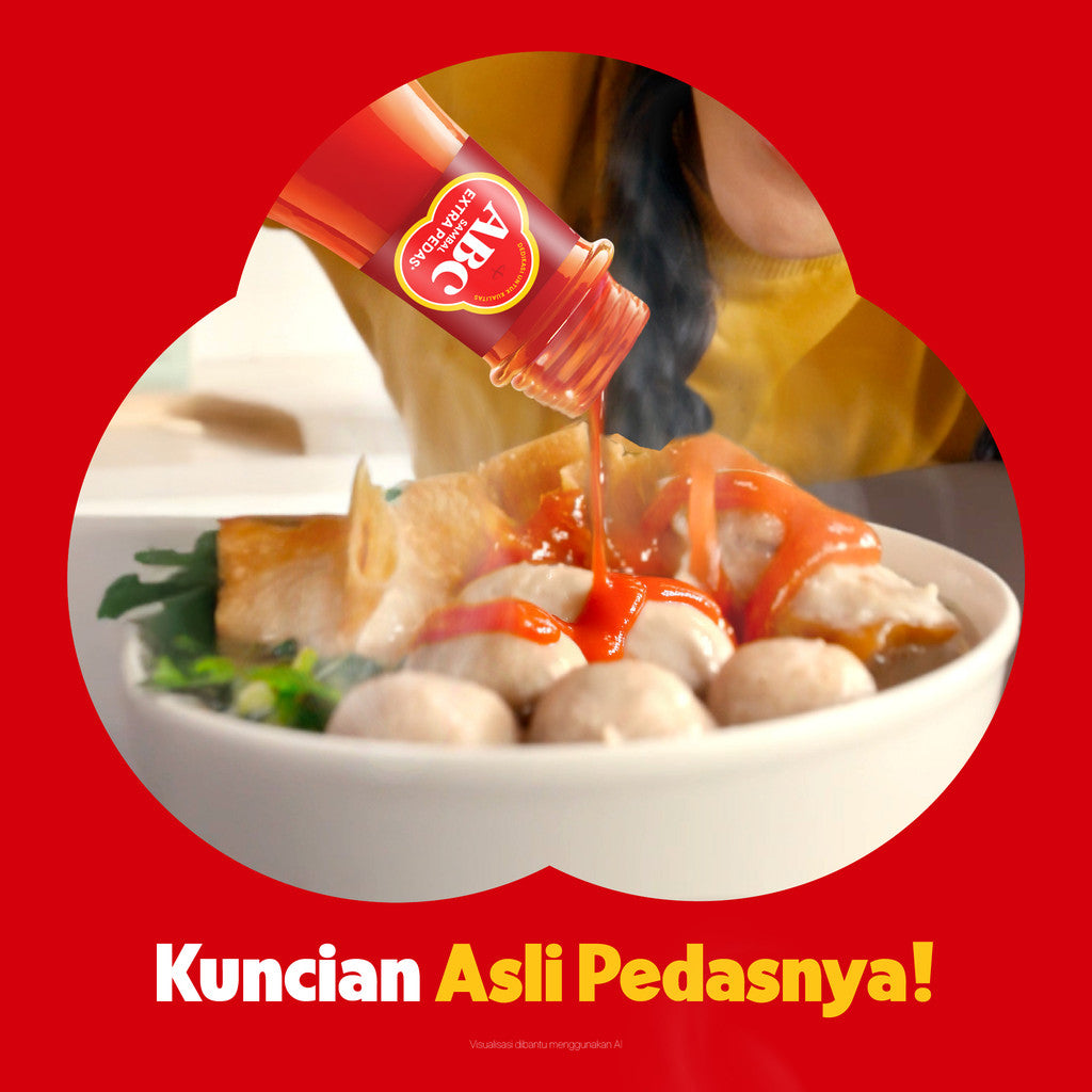 ABC Sambal Extra Pedas 12 x 335 mL