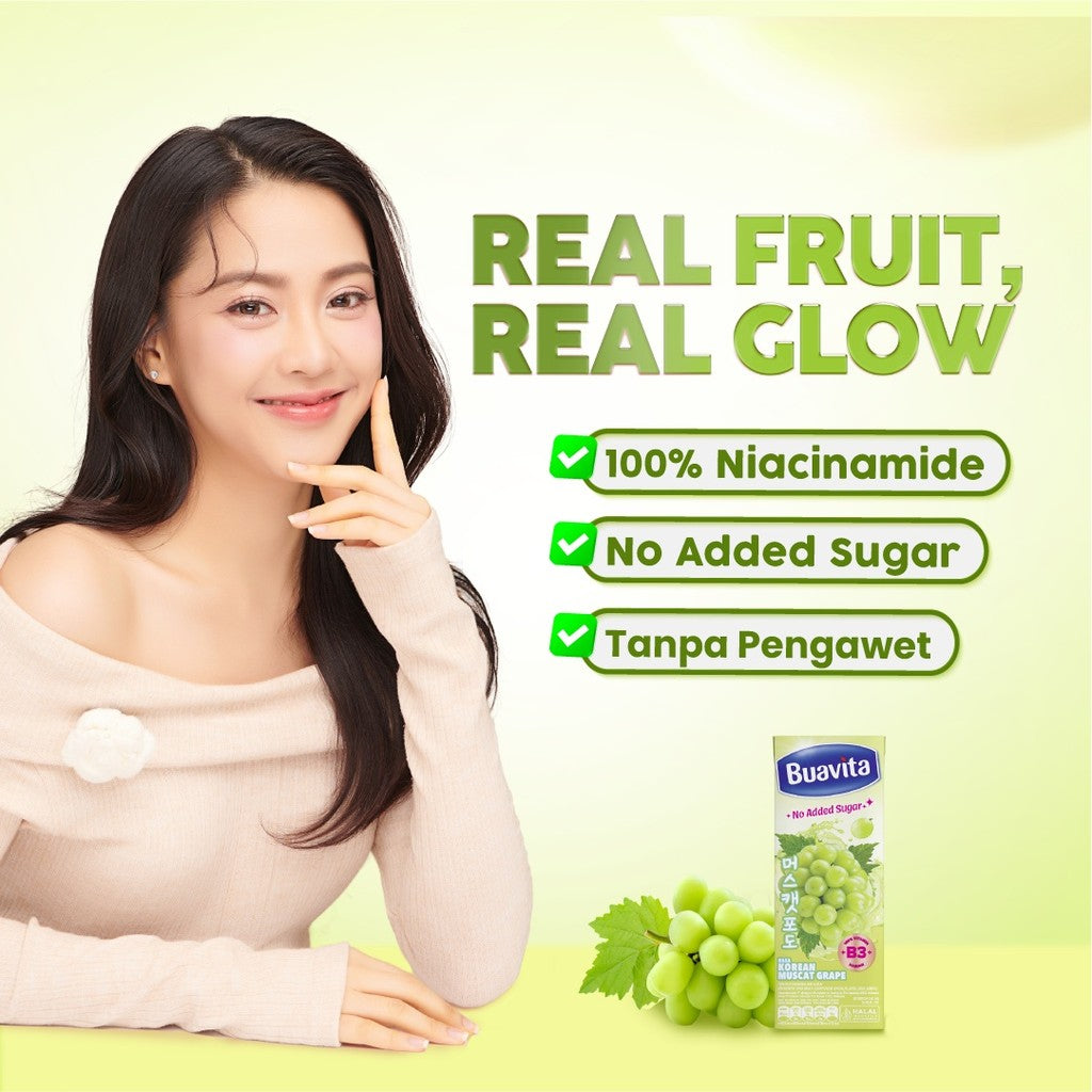 BUAVITA KOREAN MUSCAT GRAPE 245ML x6