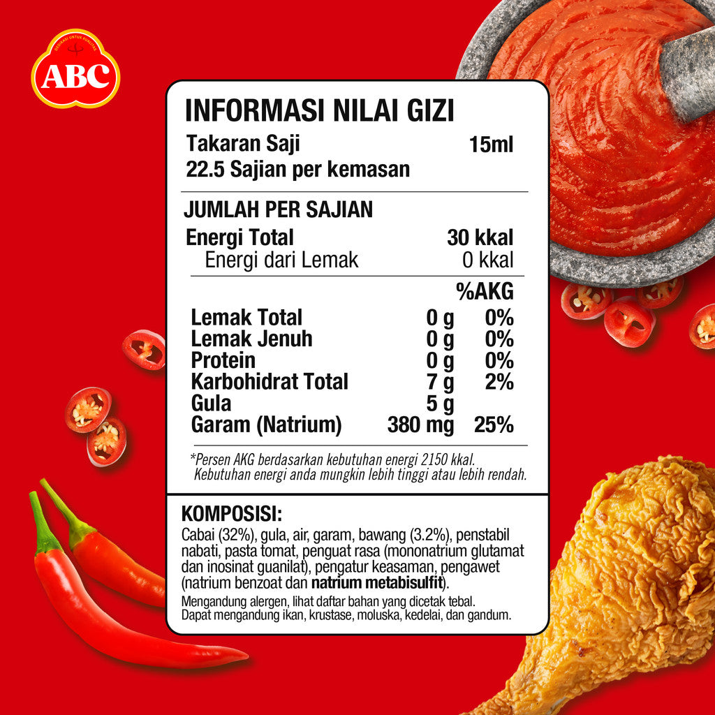 ABC Sambal Ayam Goreng 2 x 335 mL