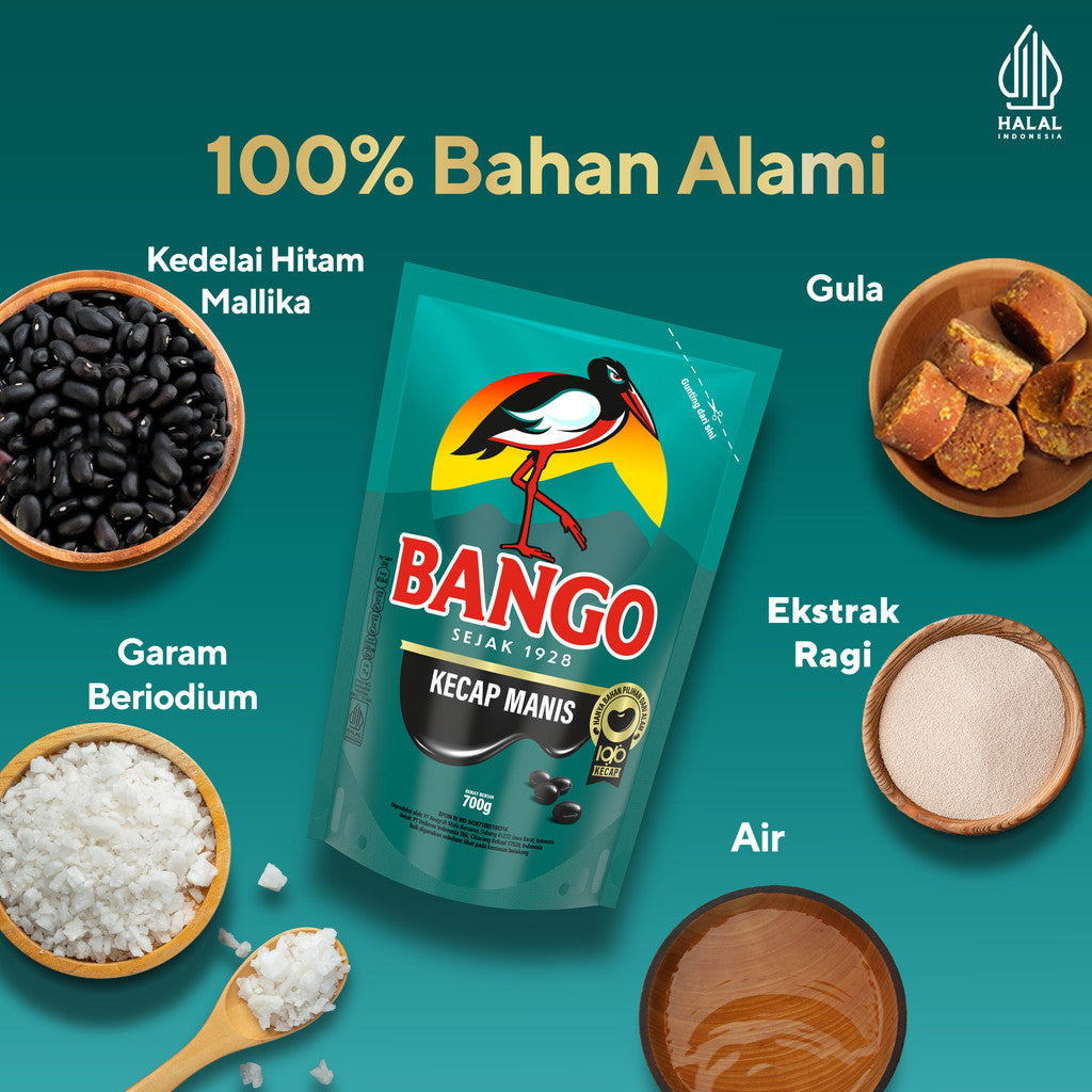 BANGO KECAP MANIS 700G X3