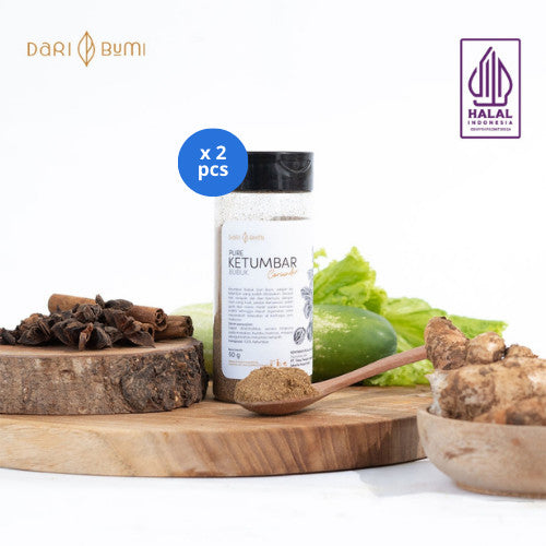 Bumbu Ketumbar Bubuk 50 g Dari Bumi x 2 pcs