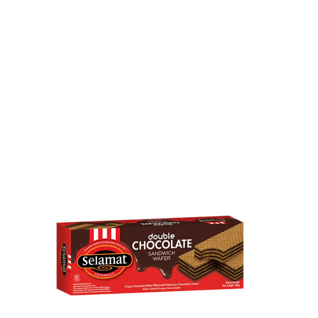 Selamat Wafer Double Chocolate 2 x 145 gr