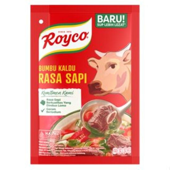 Royco Bumbu Penyedap Makanan Rasa Kaldu Sapi 220 gr