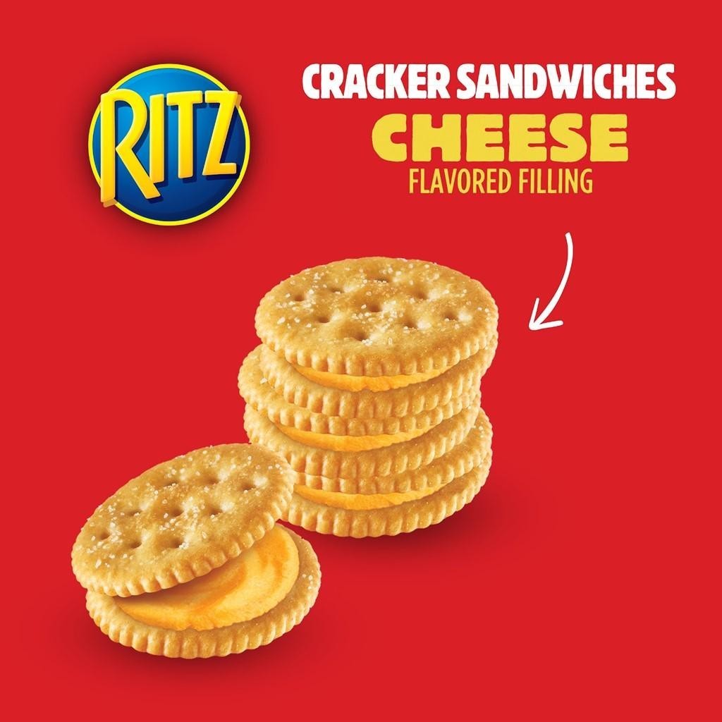 Ritz Sandwich Biskuit Rasa Keju 91gr x 3 pcs