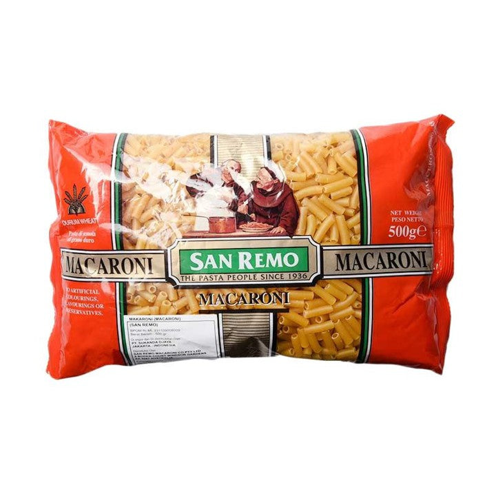 San Remo Pasta Macaroni 3 x 500 gr