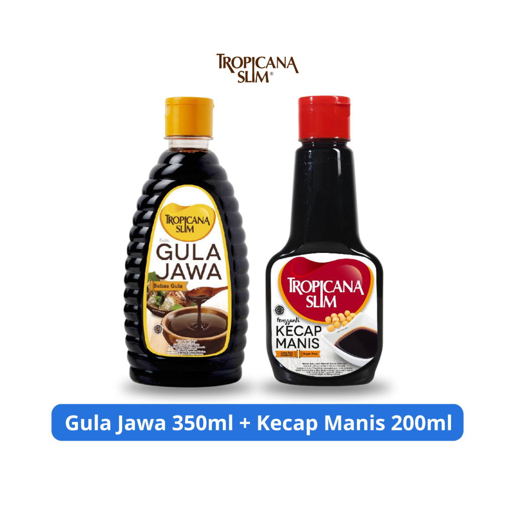 Tropicana Slim Gula Jawa 350ml + Kecap Manis 200ml