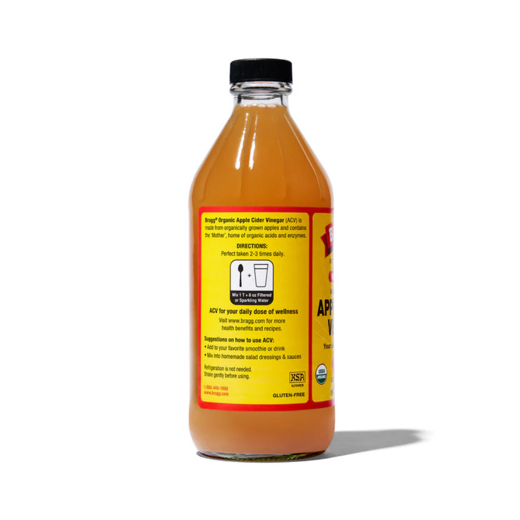 Bragg Organic Raw Unfiltered Apple Cider Vinegar 473ml (16oz)