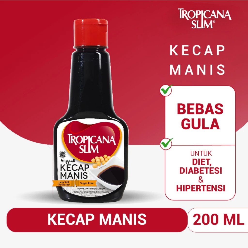 Tropicana Slim Gula Jawa 350ml + Kecap Manis 200ml