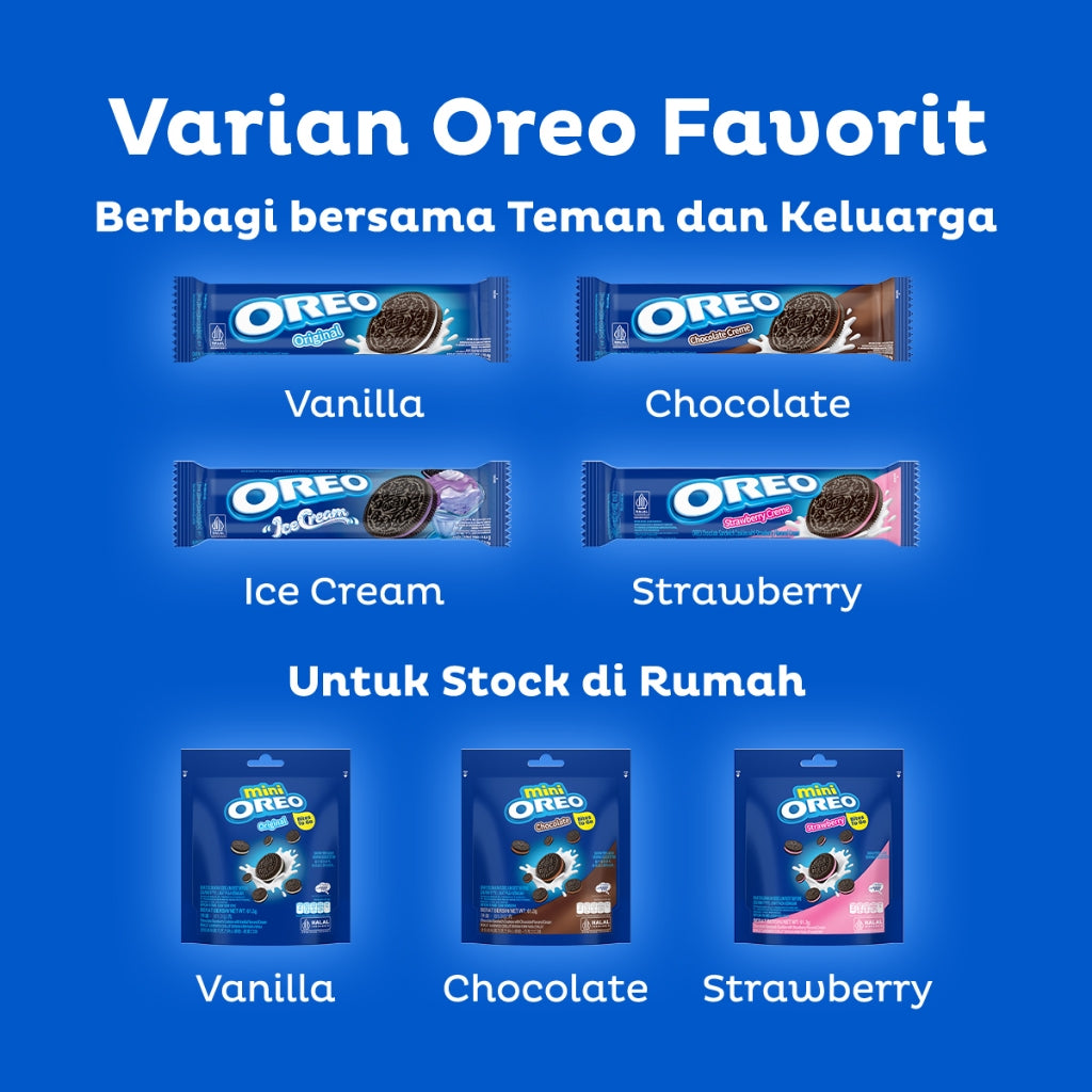 Oreo Cookie Crumb 1kg, Remahan Biskuit