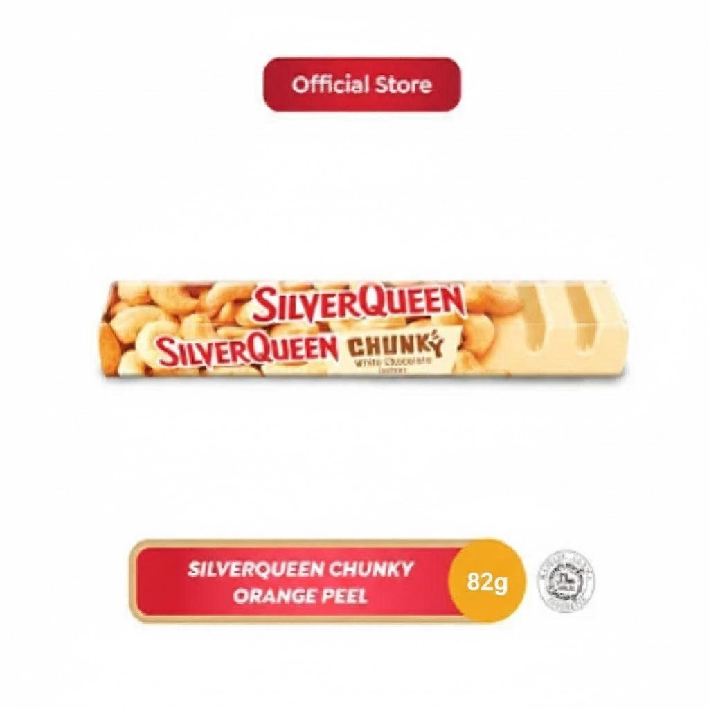 Silverqueen Chunky White 82g