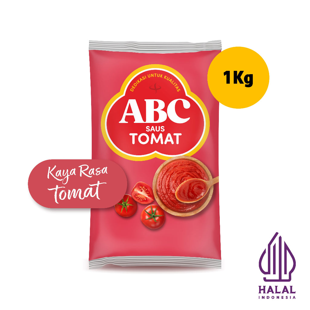 ABC Saus Tomat 1 kg - Multi Pack 3 pcs