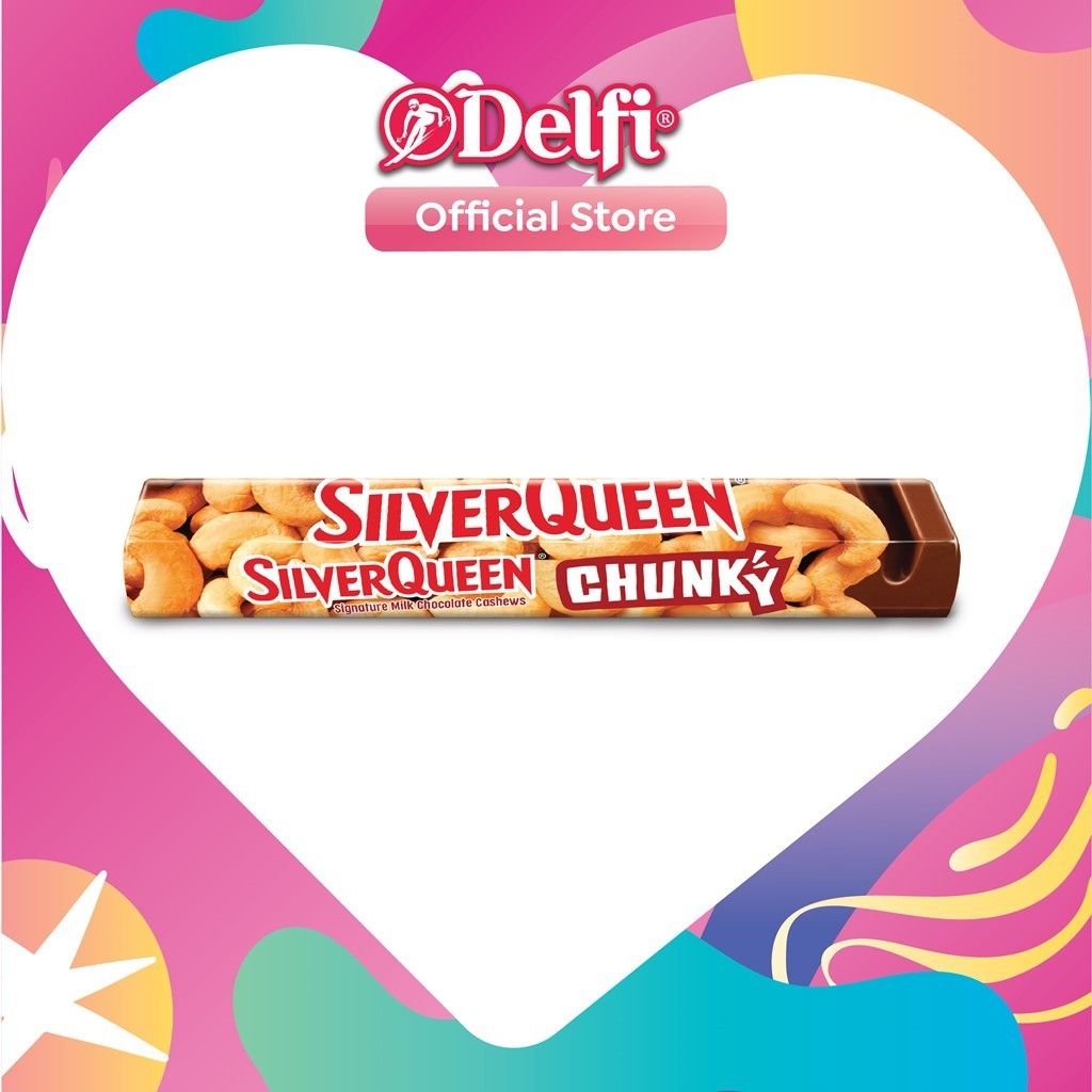 Silverqueen Chunky Bar Cashew 82 g