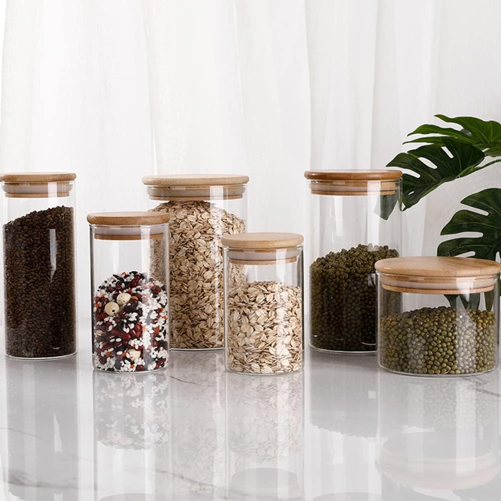 One Two Cups Toples Kaca Penyimpanan Makanan Kedap Udara Glass Jar 410ml - GH1270