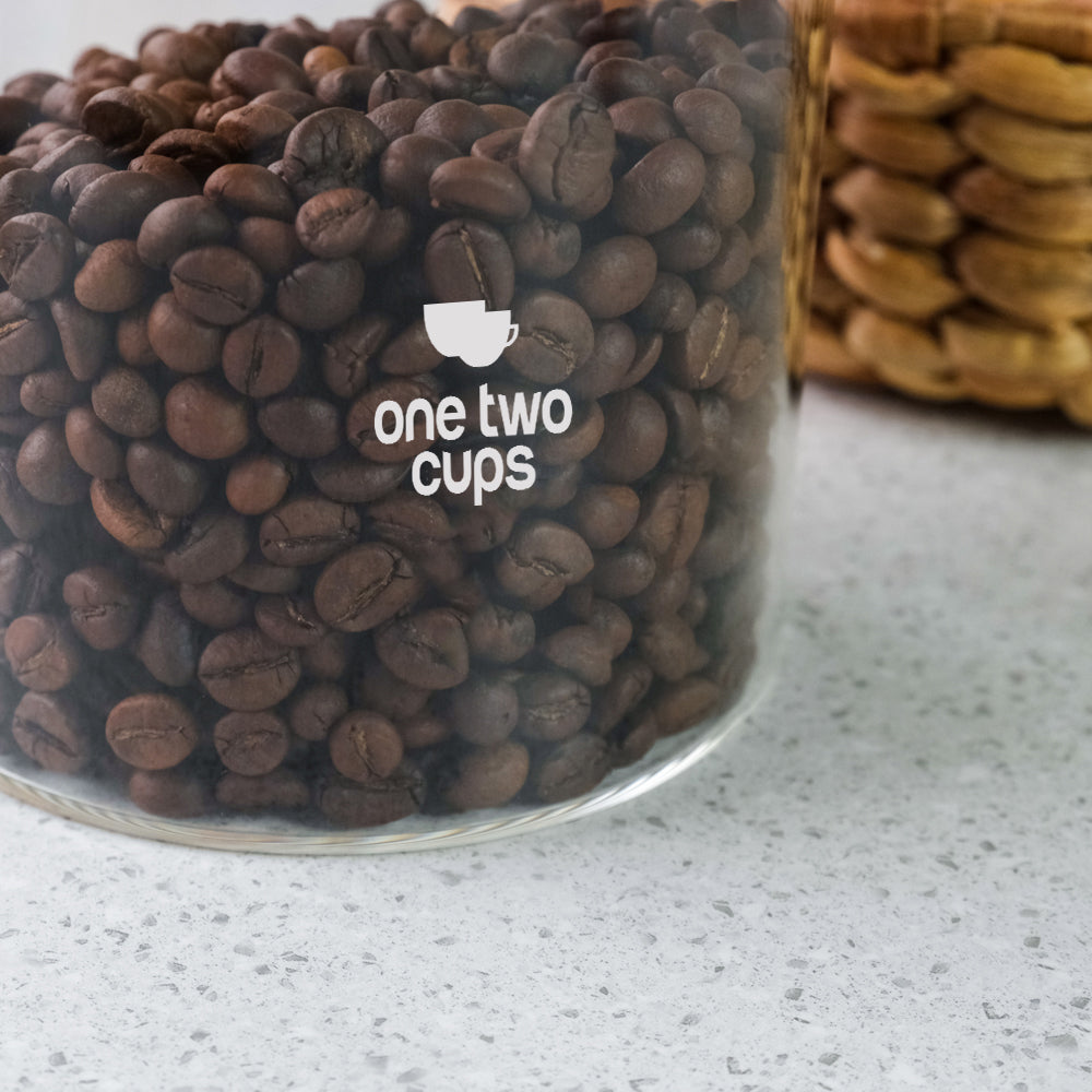 One Two Cups Toples Kaca Penyimpanan Makanan Kedap Udara Glass Jar 750ml - GH1270