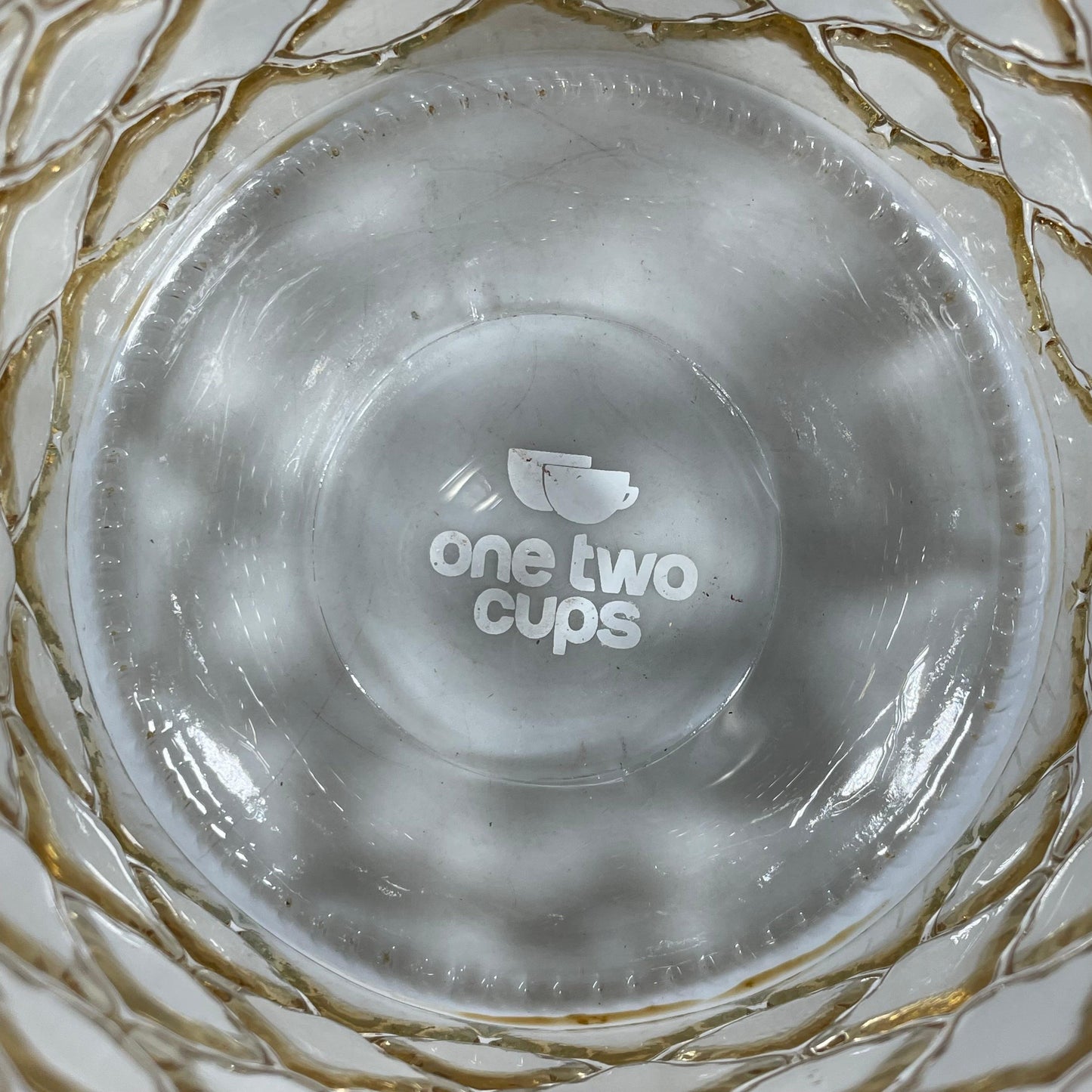 One Two Cups Toples Kaca Penyimpanan Makanan Kedap Udara 1.35L Grid - GFS138