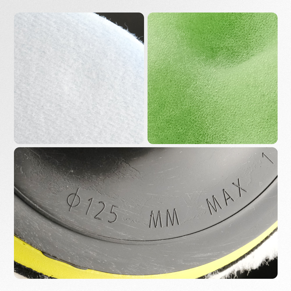 OTOHEROES Poles Mobil Sponge Polishing Set Car Buffing Pad 5Inch 10PCS - CSL2018