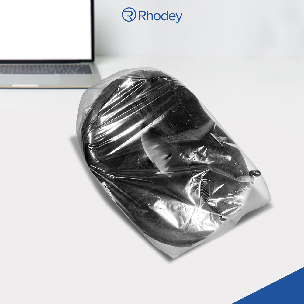 Rhodey Bantal Leher Travel Memory Foam U-Shaped Neck Pillow - SER43