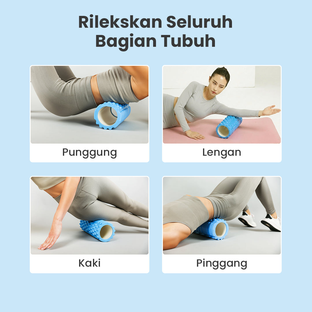 Rumble Roller Foam Yoga Massage Hollow Column EVA - H0031