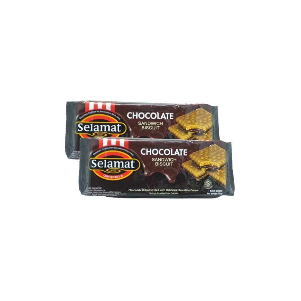 Selamat Biskuit Chocolate 2 x 102 gr